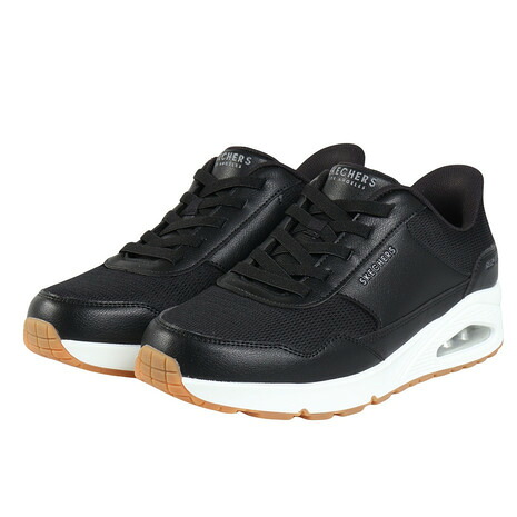 スケッチャーズ（SKECHERS）（メンズ）カジュアルシューズ SI-UNO-BANKSIA 183022W-BLK