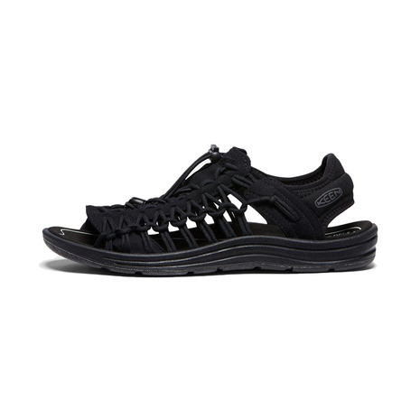 キーン(KEEN)(メンズ)カジュアルシューズ ユニーク 2 OT 1027290 Black/Black スライドスニーカー サンダル 軽量