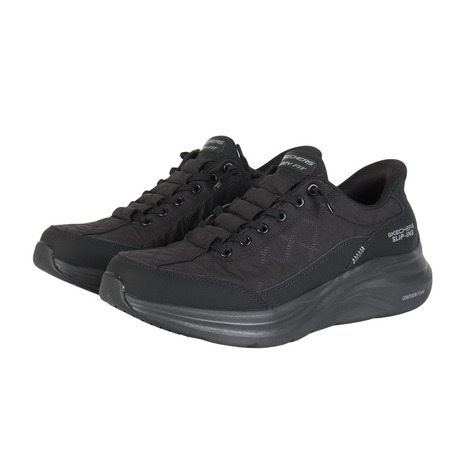 スケッチャーズ（SKECHERS）（メンズ）心地好いシューズ スリップインズ コンツアーフォーム コージーフィット 黒いこと 232619-BBK