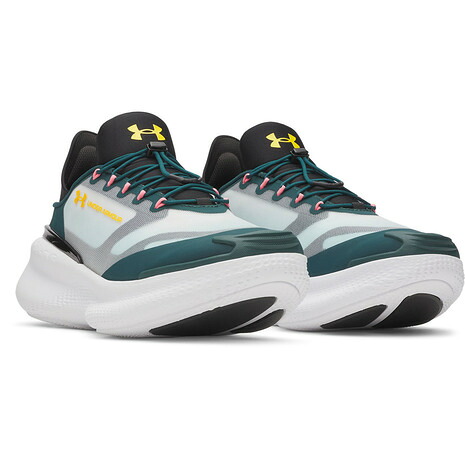 アンダーアーマー（UNDER ARMOUR）（メンズ）カジュアルシューズ ノヴァ スリップスピード グリーン ホワイト 6006062 101 スポーツ シューズ スニーカー