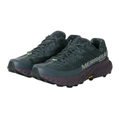 メレル（MERRELL）（メンズ）なめし革スニーカー 心地よいシューズ AGILITY PEAK 5 ゴアテックス J068187 SLATE
