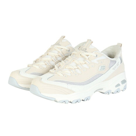 スケッチャーズ（SKECHERS）（レディース）カジュアルシューズ スリップインズ ディーライツ スムース ノスタルジア ライトグレー 150537-NTGY スニーカー｜Victoria Surf＆Snow 支店