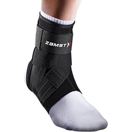 ザムスト（ZAMST）（メンズ、レディース）足首用サポーター A1 右 黒 S-LLサイズ 右足首用 サポーター ミドル 薄型 固定
