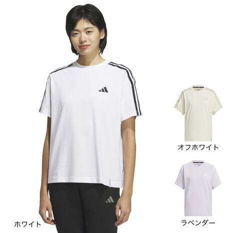 adidas - アディダス XS Tシャツ 半袖 人気 完売 スリーストライプス レディース adidas - アディダス XS Tシャツ 半袖 人気 完売 スリー