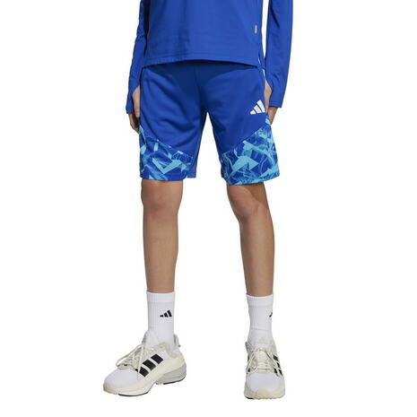 アディダス（adidas）（キッズ）ジュニア NXT AOP スポーツ アイコン フラクタルプリント ショーツ KRJ66-JJ1164画像