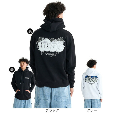 ディーシーシューズ（DC SHOES）（メンズ）SK CREW プルオーバーフーディー 25FWDPO254041
