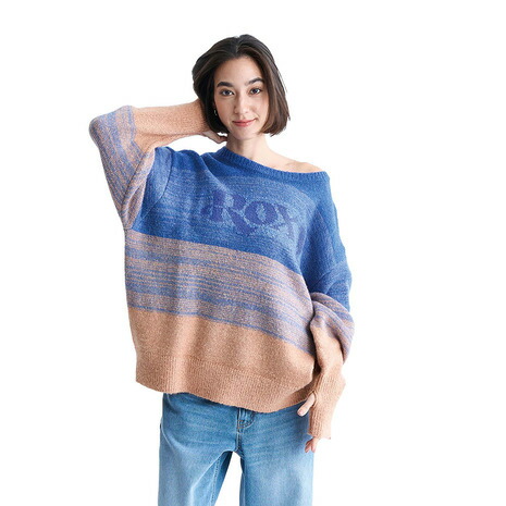 ルー RVCA/ルーカ レディース セーター ルーカ ロゴ ビッグサイズ ニット