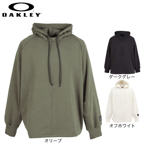 オーク材ロバート・エドワード・リー（OAKLEY）（メンズ）パーカー フーディー FGL SLICK FLEESE FOODIE 5.7 FOA408248 速乾 UV撥ねのける