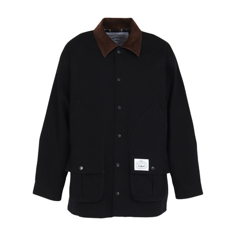【抽選で3,000ポイント進呈・要エントリー 5/1 0:00 - 5/6 23:59】ポーラー（POLER）（メンズ）OUTPOST HUNTING ジャケット 243MCV0030-BLK