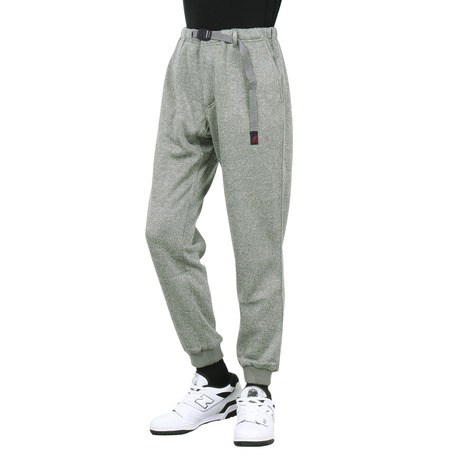 グラミチ（Gramicci）（メンズ）ボンディングニットフリースナローリブパンツ G2FU-P018 HEATHER GREY