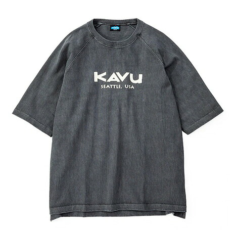 KAVU（KAVU）（メンズ）ヘビーウェイト Tシャツ 19821807 BLK