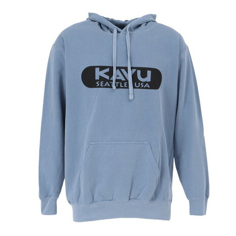 カブー（KAVU）（メンズ）スケートロゴパーカ 19822340ブルージーン
