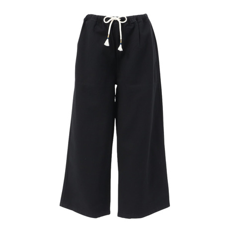 クリフメイヤー（KRIFF MAYER）（レディース）ワイドシェフパンツ W2527826:19:BLACK 4,868円