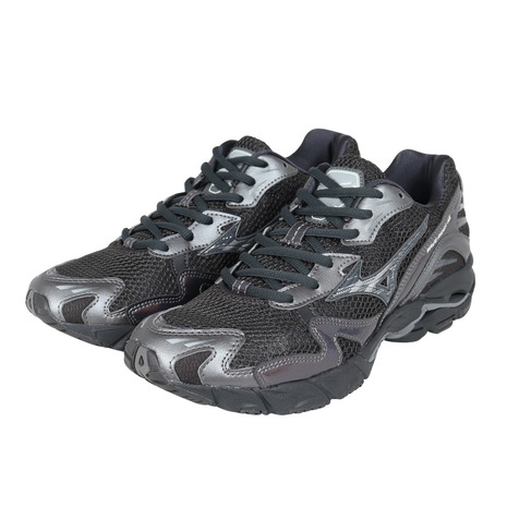ミズノ(MIZUNO)(メンズ、レディース)ランニングシューズ スニーカー ウエーブ ライダー 10 ブラック グレー D1GA243108 スポーツシューズ|Victoria Surf&Snow 支店