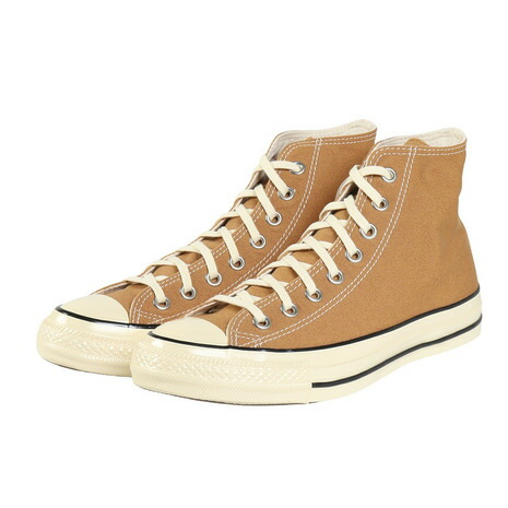 コンバース（CONVERSE）（メンズ）タウンシューズ オールスター エイジド AC HI BO キャメル 31315450 カジュアル シューズ