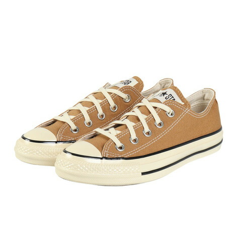 コンバース（CONVERSE）（メンズ）タウンシューズ オールスター エイジド AC OX BO キャメル 31315460 カジュアル スニーカー