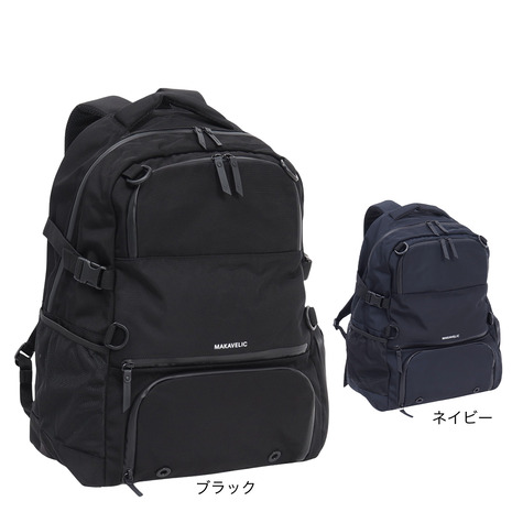 【抽選で3,000ポイント進呈・要エントリー 5/1 0:00 - 5/6 23:59】マキャベリック（MAKAVELIC）（メンズ、レディース）BESTIE デイパック 3124-10110 35-38L 撥水