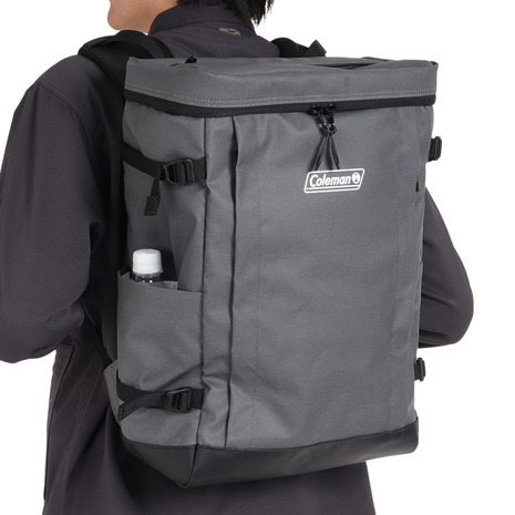 電話を掛けるマン（Coleman）（メンズ、レディース）背嚢 うしろ側容器に並べる 30L 遮蔽物30 御徒面子 通い 通学 真四角型 大静電容量 薄墨色黒いこと 2000037784 雨合羽