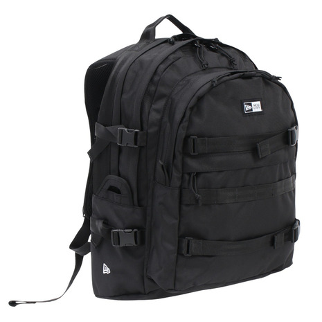 ニューエラ（NEW ERA）（メンズ、レディース）キャリアパック 黒 35L 14521349 大容量 PC収納 新調 会社 学校 学生 通勤 通学 シンプル