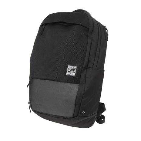 ライズ（RYZ）（メンズ、レディース）モビリティ テック容器に並べる黒 22L RZ40UTC25SS0005 BLK 分かりやすい 旅する 差し上げ物 反響させる役立つこと マイコン衣嚢 通気性 スポーツ・アウトドア-バックパック・リュック