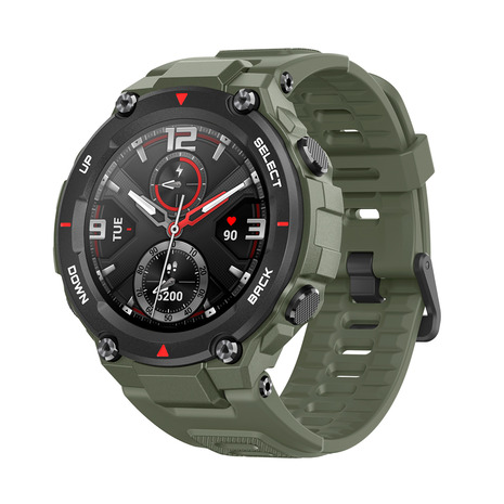 AMAZFIT（AMAZFIT）（メンズ、レディース）スマートウォッチ T-Rex 緑であること sp170009C08