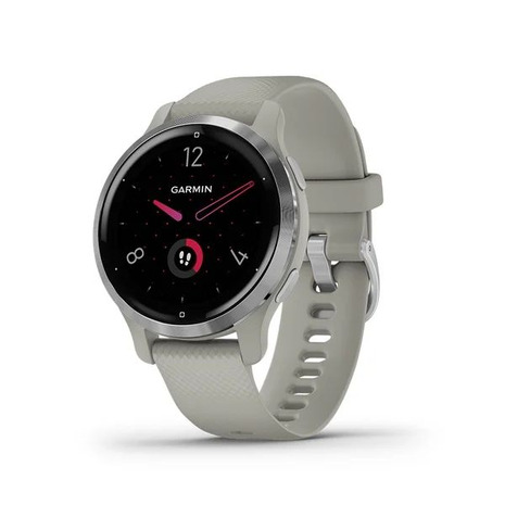 ガーミン(GARMIN)(メンズ、レディース)スマートウォッチ 時計 Venu2S ヴェニュー2S Mist Gray/Silver 010-02429-62