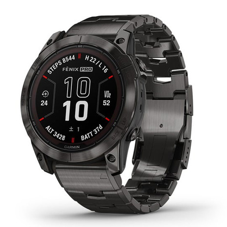 ガーミン（GARMIN）（メンズ）スマートウォッチ 時辰儀 アリゾナ州の州都 7X 労働者階級 fenix 7X Pro Sapphire Dual Power 010-02778-92