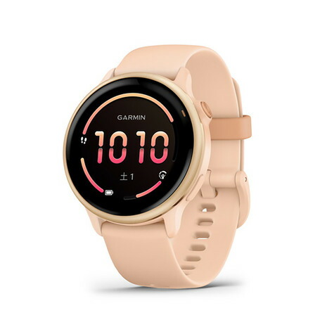 ガーミン（GARMIN）（メンズ、レディース）スマートウォッチ 相応うネス GPS御覧になる さくら色 vivoactive 6 010-02985-33 ウオッチ 雨合羽 Bluetooth 快い音生まれ変わり
