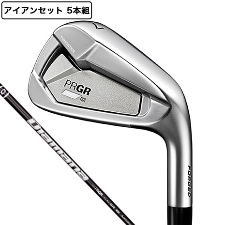 PRGR TUNE 01MBアイアンセット 6-9 PW PRGR (特注完成品)プロギア(PRGR) 01アイアンセット(5本 #6-PW