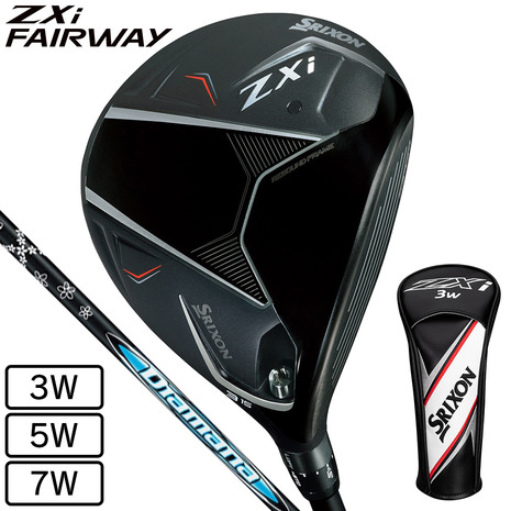 Srixonスリクソン ZXi フェアウェイウッド5w VENTUS 6-S スリクソン ZXi フェアウェイウッド VENTUS ZXi 6 カーボンシャフト