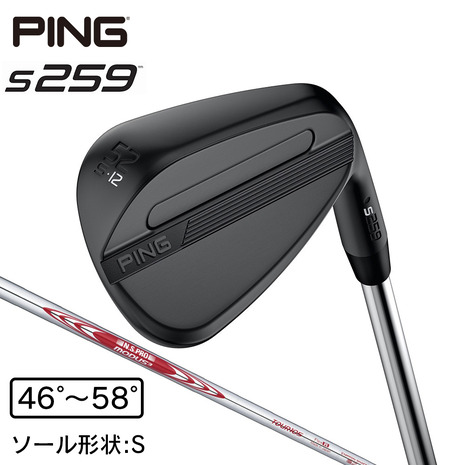 ピン(PING)(メンズ)s259 ミッドナイト ウェッジ N.S.PRO MODUS3 TOUR 105