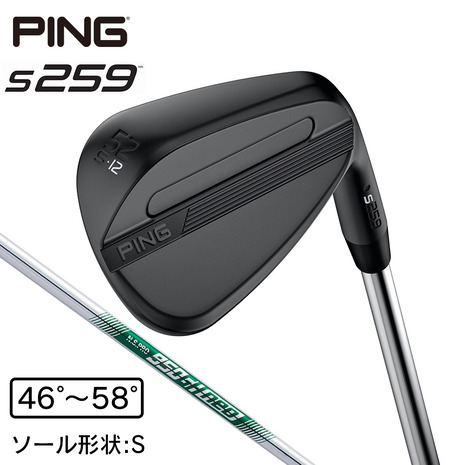 ピン(PING)(メンズ)s259 ミッドナイト ウェッジ N.S.PRO 950GH neo