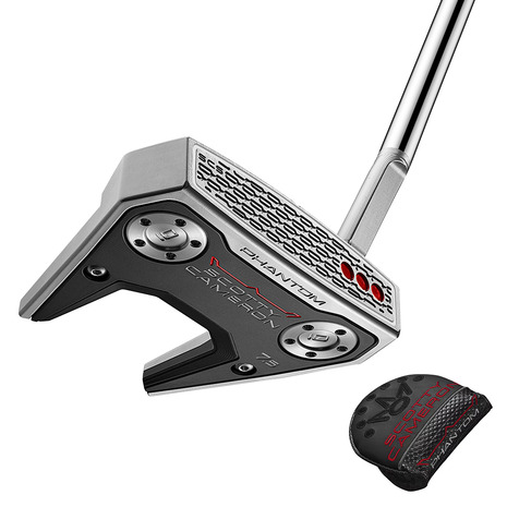 スコッティキャメロン（Scotty Cameron）（メンズ）ファントム Phantom 7.5 パター(ロフト3.5度)オリジナルシャフト