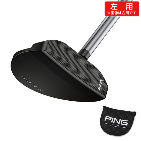 限定品　室内試打のみ　PING PLD AS OSLO L パター 長尺 ピン PLD ミルド AS オスロ L 長尺 パター(パター（単品）)|PING(ピン