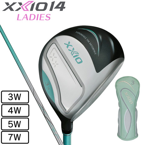 ゼクシオ（XXIO）（レディース）ゼクシオ14 ティールミント フェアウェイウッド XXIO MP1400L カーボンシャフト｜Victoria Golf 支店 39,254円
