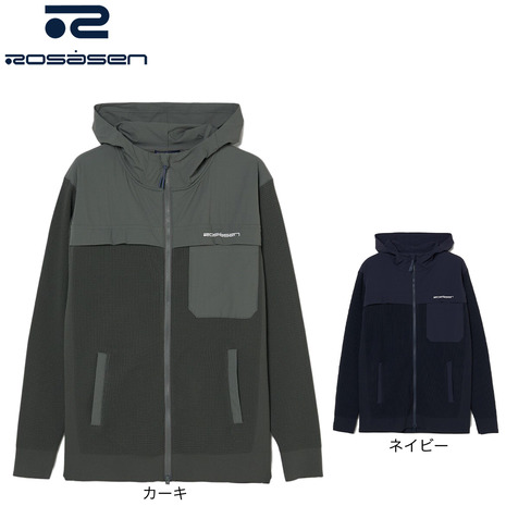 楽天市場】ROSASEN（メンズ）ゴルフウェア A-Line 撥水ブルゾン 047