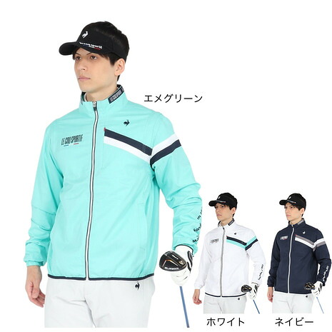 ルコックスポルティフ（lecoqsportif）（メンズ）ゴルフウェア アウター 撥水 2WAYブルゾン LG5SWB00M｜Victoria Golf 支店