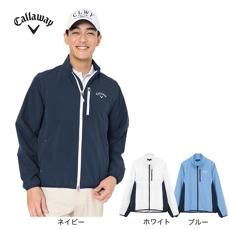 キャロウェイ（CALLAWAY）（メンズ）ゴルフウェア 長袖 アウター 8WAYストレッチ 撥水2WAYブルゾン C26115160｜Victoria Golf 支店 9,060円
