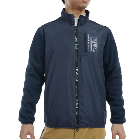 アドミラル ゴルフ（Admiral GOLF）（メンズ）ゴルフウェア ジップアップ スウェット ADMA479-NVY｜Victoria Golf 支店 13,028円