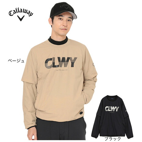 キャロウェイ（CALLAWAY）（メンズ）ゴルフウェア アウター ストレッチミニリップ2WAYブルゾン C25215104｜Victoria Golf 支店