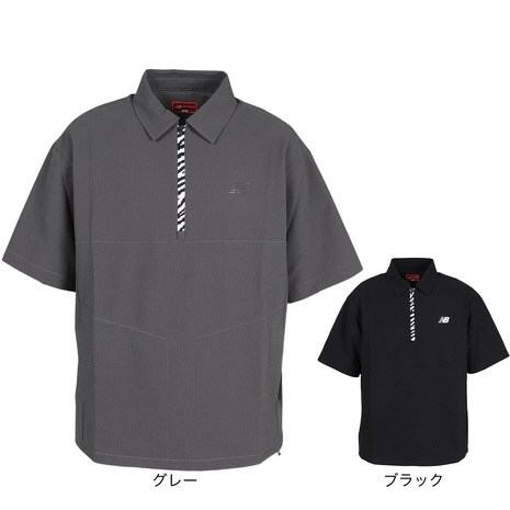 ニューバランス（new balance）（メンズ）ゴルフウェア ハーフジップ シャツ アウター 012-6121001｜Victoria Golf 支店