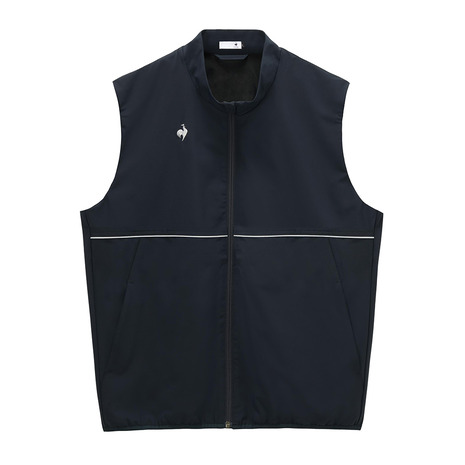 ルコックスポルティフ（lecoqsportif）（メンズ）ゴルフウェア 花粉対策アウターベスト LG6SVE00M NV00