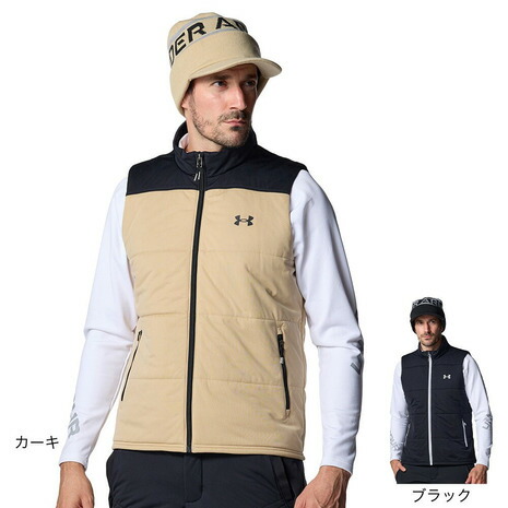 楽天市場】アンダーアーマー ゴルフウェア アウターベスト メンズ UA