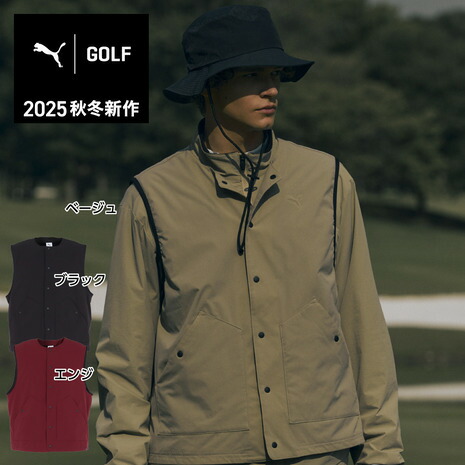 プーマ（PUMA）（メンズ）ゴルフウェア アウター 防寒 ベスト 69444
