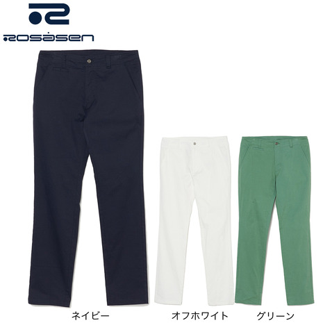 ROSASEN（メンズ）ゴルフウェア リヨセルツイル ストレッチパンツ 044-73311-25SS