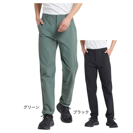 上下2点セット　デサントゴルフ　メンズストレッチパンツ&ウェア Amazon | [ムーブスポーツ] 2WAYストレッチナイロン アンクルジョガー
