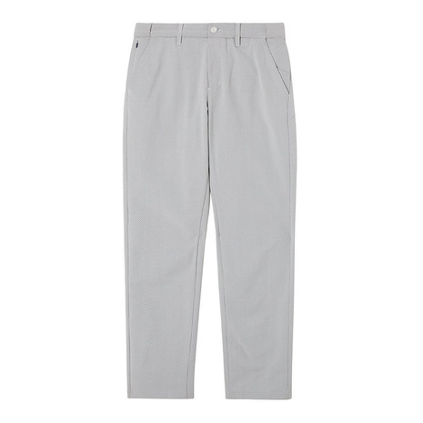 ルコックスポルティフ（lecoqsportif）（メンズ）ゴルフウェア 防寒 ウエストアジャスター付 ロングパンツ LG5FLP00M WH00