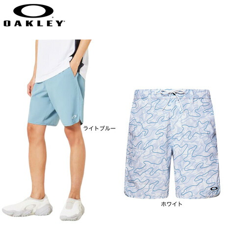 美品　OAKLEY SKULL 幾何学模様　総柄　ハーフパンツ 2025年最新】Yahoo!オークション -オークリー ハーフパンツの