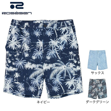 【4/17 09:59まで 全商品最大P10倍 要エントリー】ROSASEN（メンズ）ゴルフウェア 柄バリエーションショーツ 044-75442-26SS