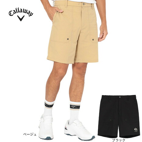 キャロウェイ（CALLAWAY）（メンズ）ゴルフウェア 軽量 QUIKSILVERコラボ サーフショートパンツ C26127130｜Victoria Golf 支店 10,582円
